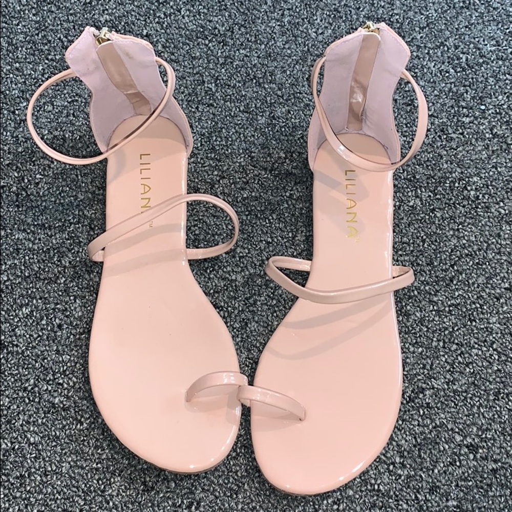 Pink sandals